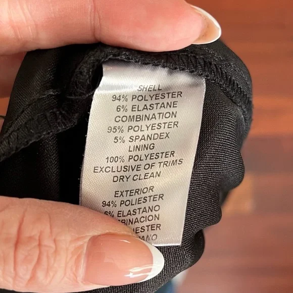 Eliza J Sequin Fringe Long Sleeve Jumpsuit Black 8 Evening Black Tie - Picture 14 of 14